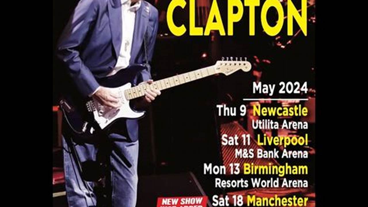 Eric Clapton Tour 2024 Europe