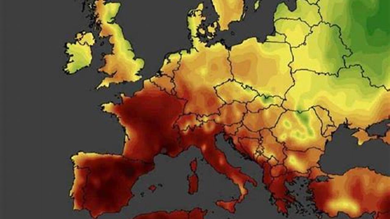 Europe Heat Wave 2024 Map