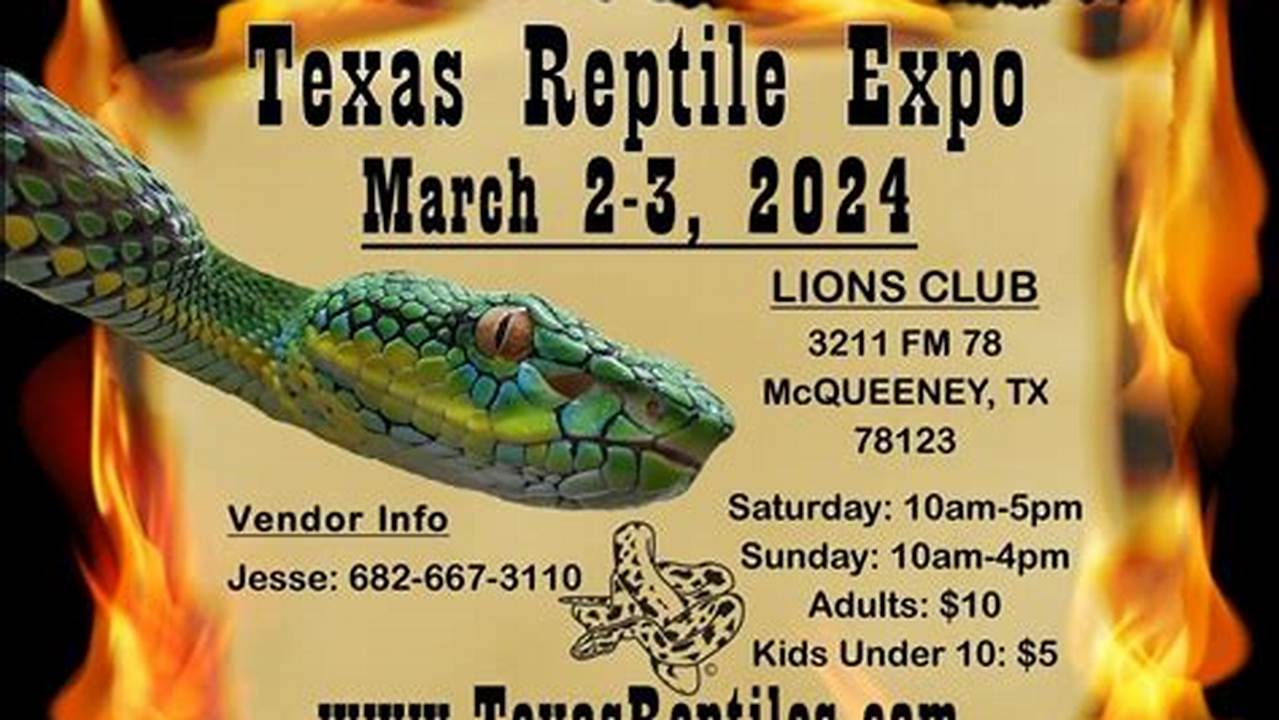 Event By Texas Reptile Expo And Jesse Riesman., 2024