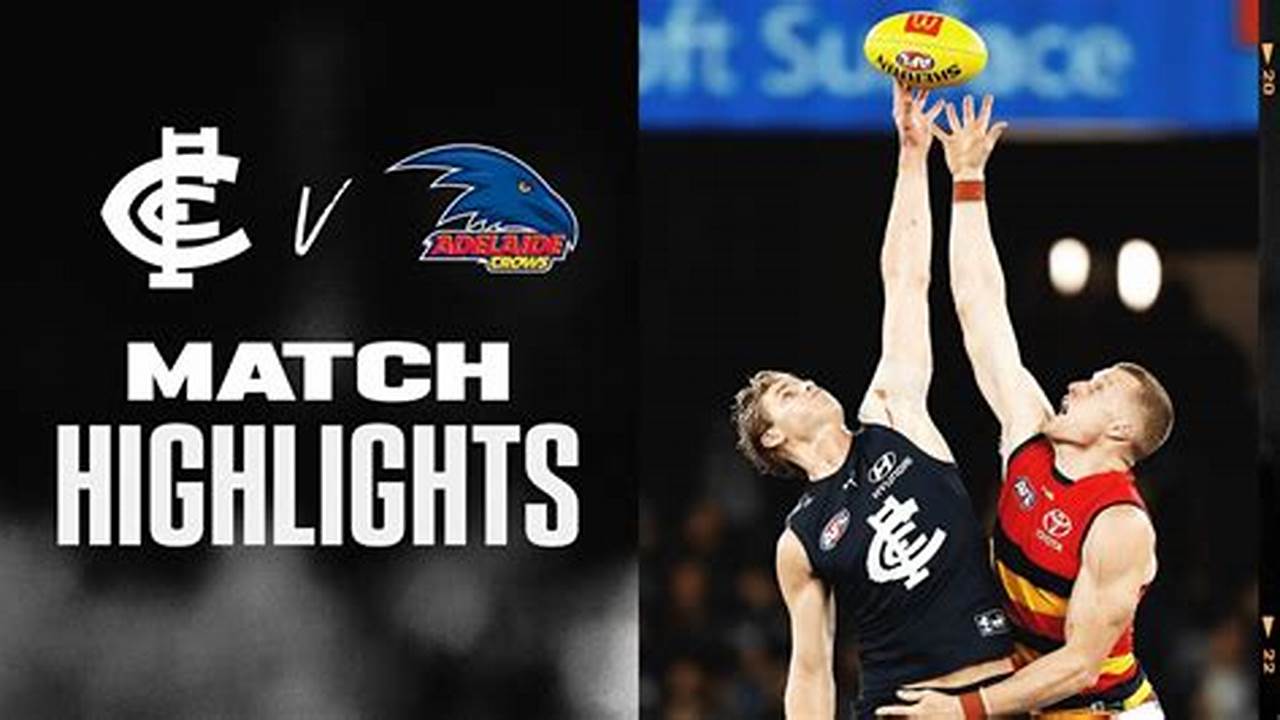 Event Information For Carlton V Adelaide Crows At Marvel Stadium In 2024 Including Seating Map, Tickets, Directions, Venue Details, Nearby Accommodation And Flights., 2024