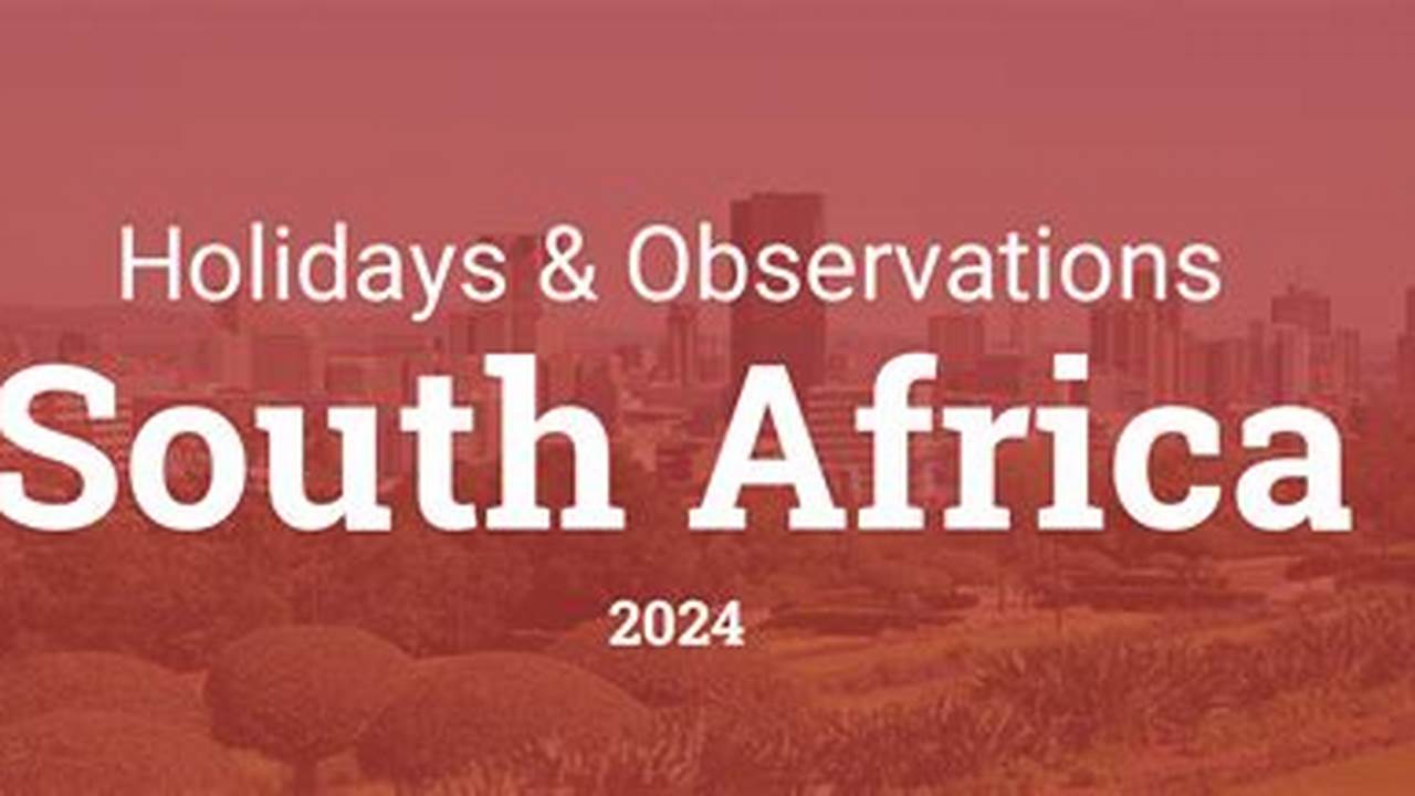 Events 2024 South Africa