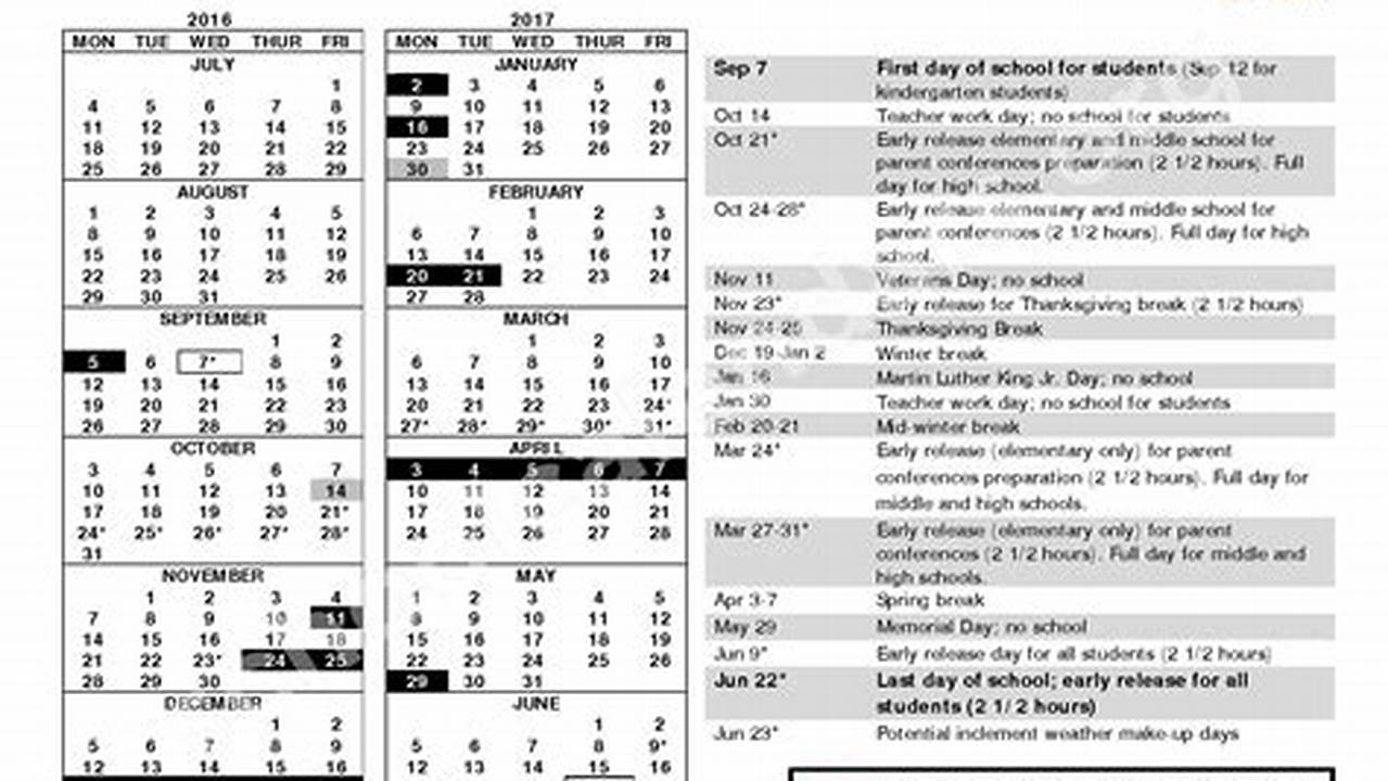 Everett School District Calendar 2024