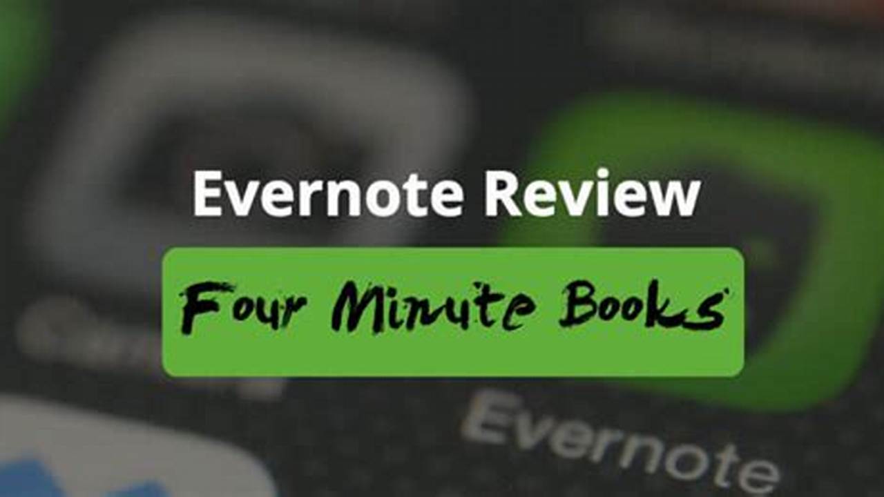 Evernote Review 2024 Full