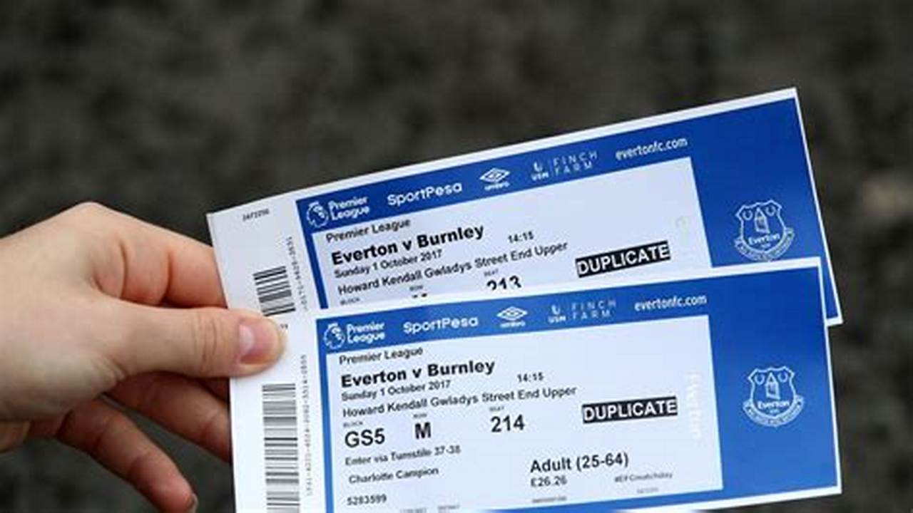 Everton Tickets 2024