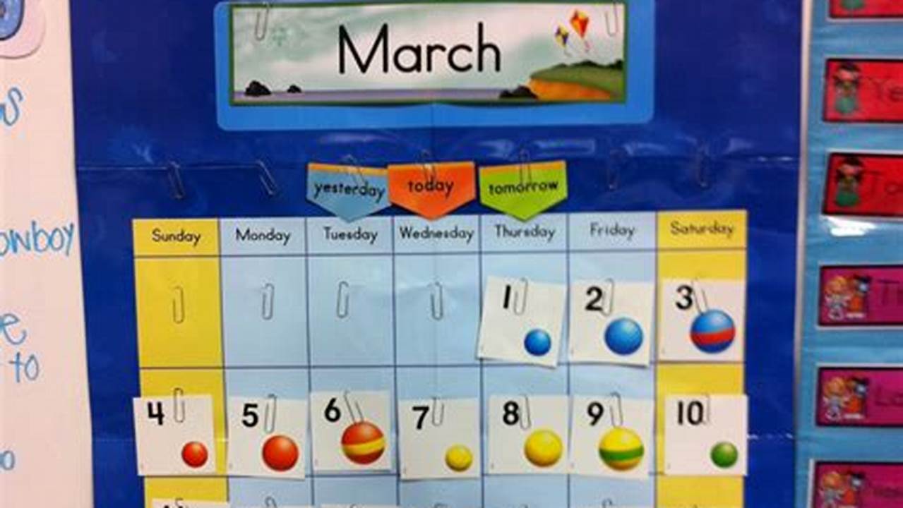 Everyday Math Calendar