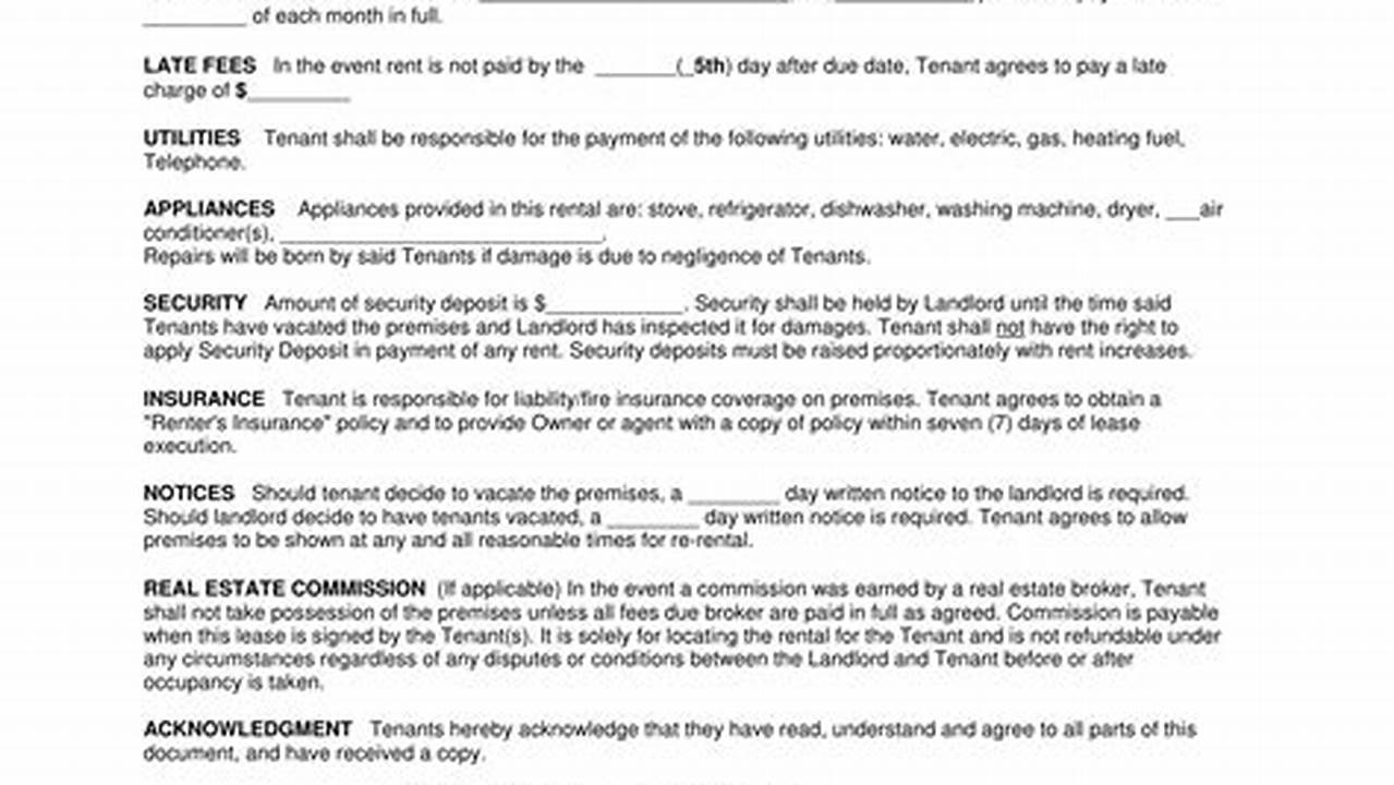 Example Of Rental Agreement Letter: Template, Tips, & Guide