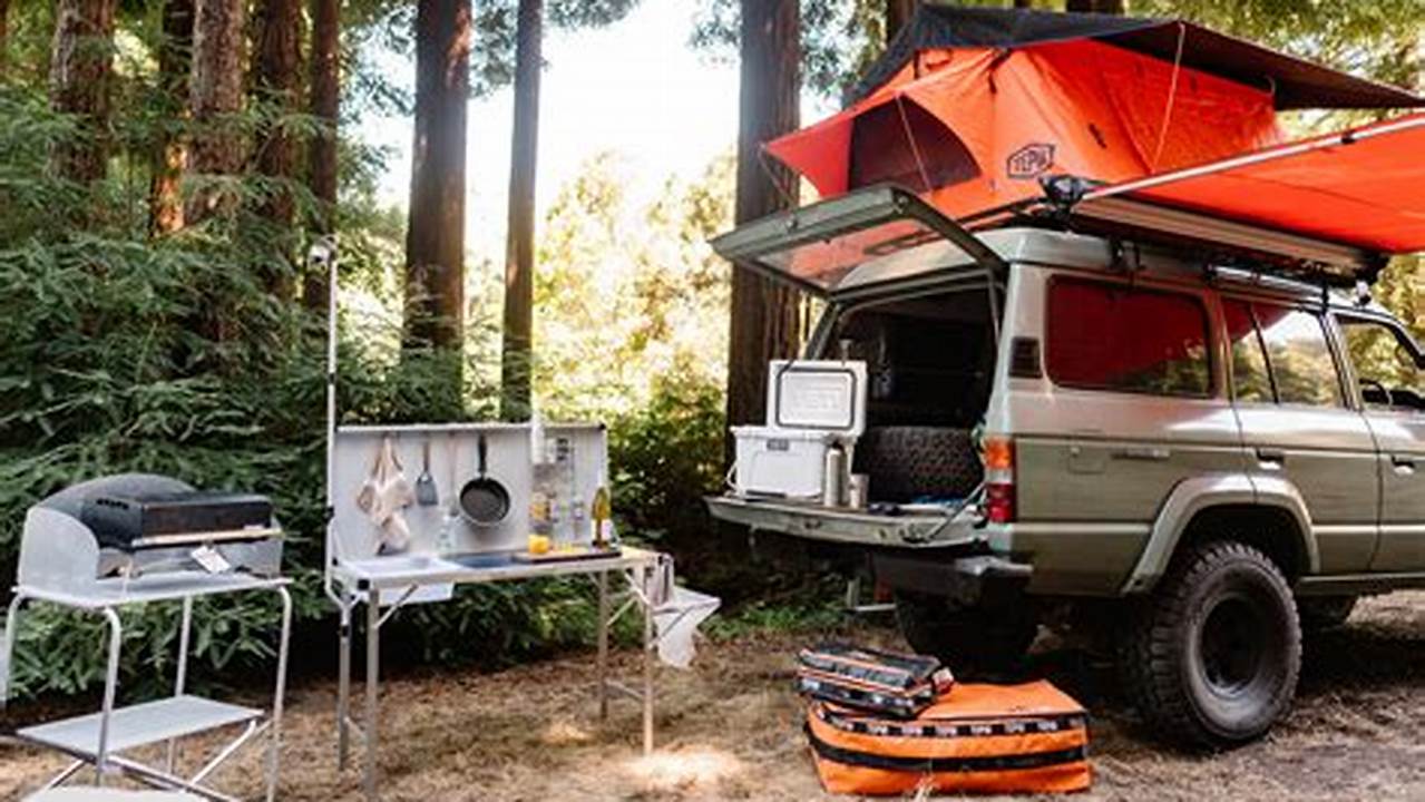 Exclusive Product Launches, Camping