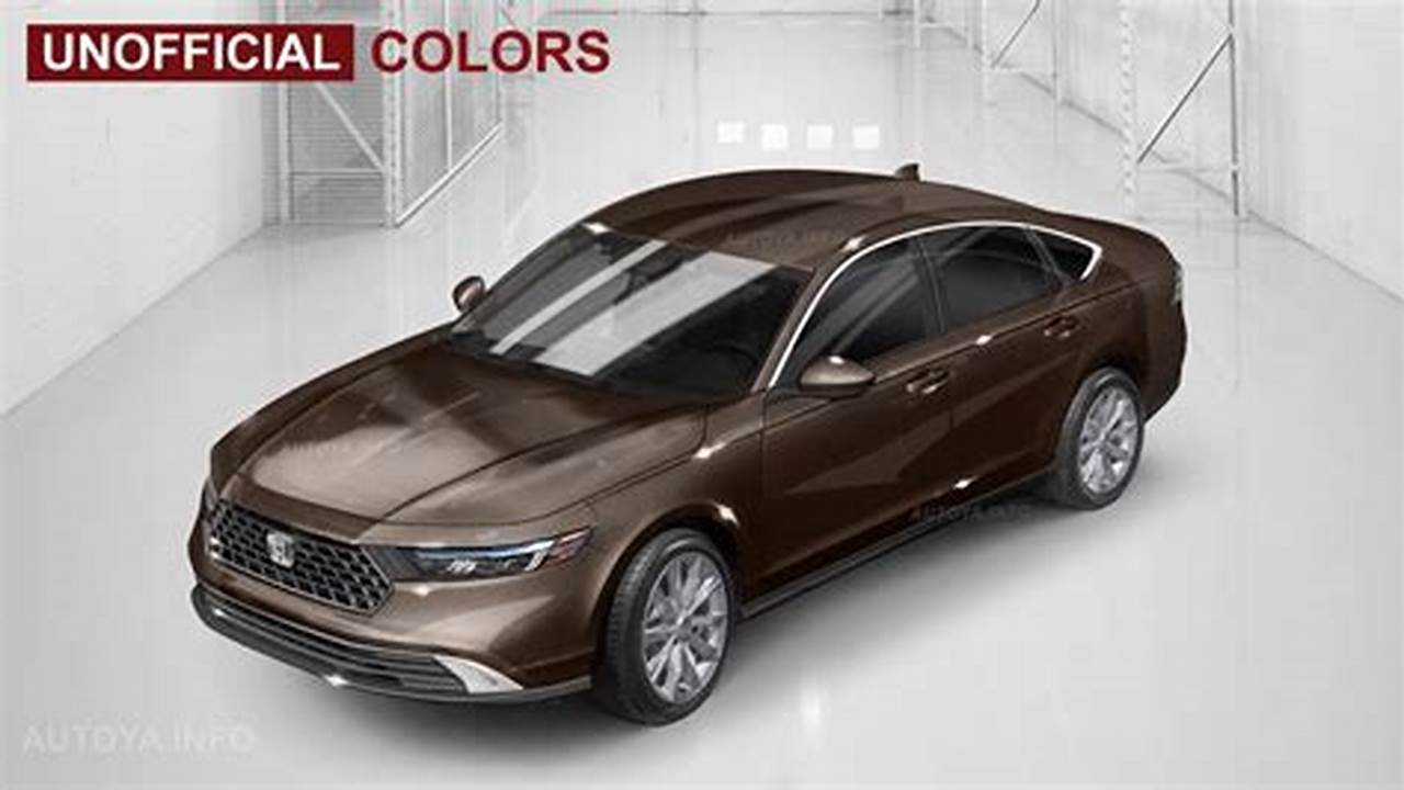 Experience Luxury Like You’ve Never Experienced Before When You Pick One Of These Honda Accord Color Options For The Interior, 2024