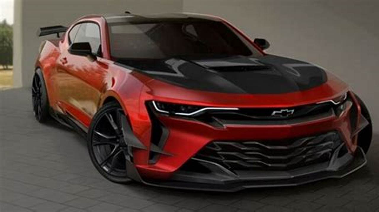 Explore The 2024 Chevrolet Camaro Sports Car, Which Combines Aerodynamic Performance With Classic Style And Will Attract Attention Wherever., 2024