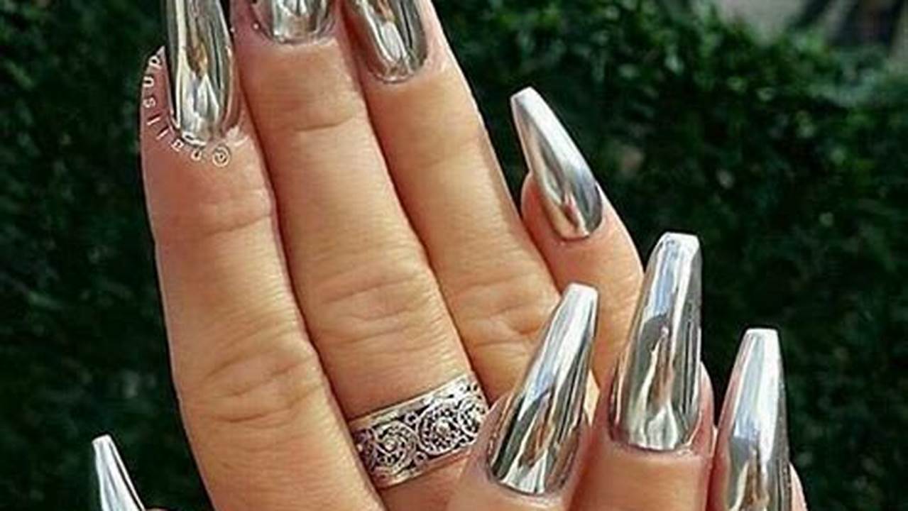 Explore The Brilliance Of Chrome Nails And Discover Endless Nail Inspo For A Glamorous And Stylish Look., 2024