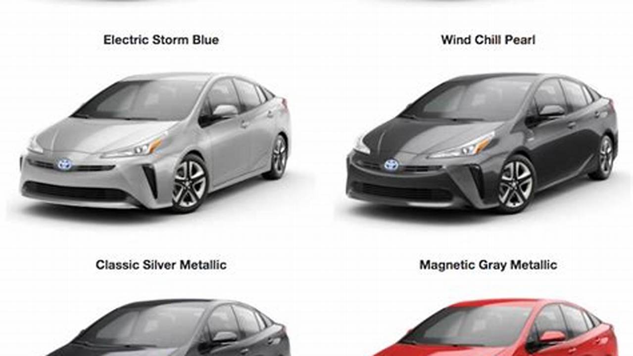 Explore The Different 2024 Toyota Prius Color Options Available With Carsdirect., 2024