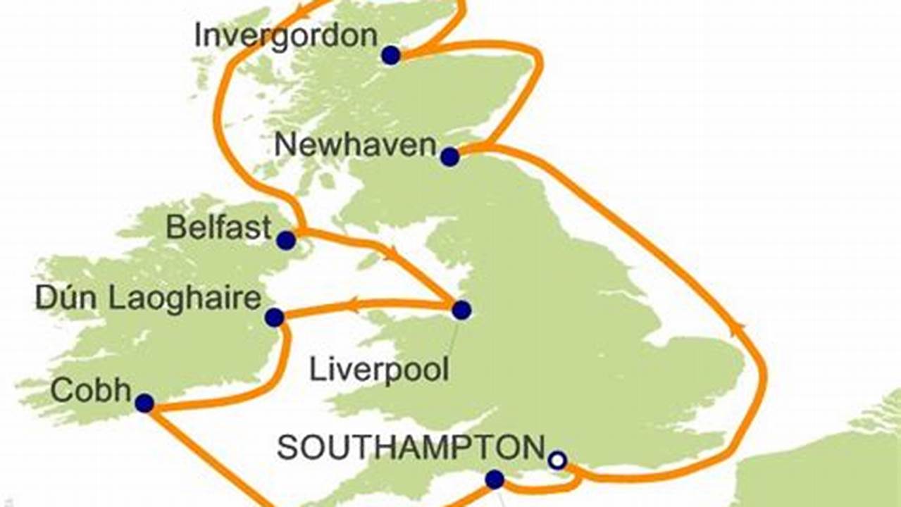Explore Your Home Away From Home On Your Doorstep On One Of Our British Isles Cruises From Southampton., 2024