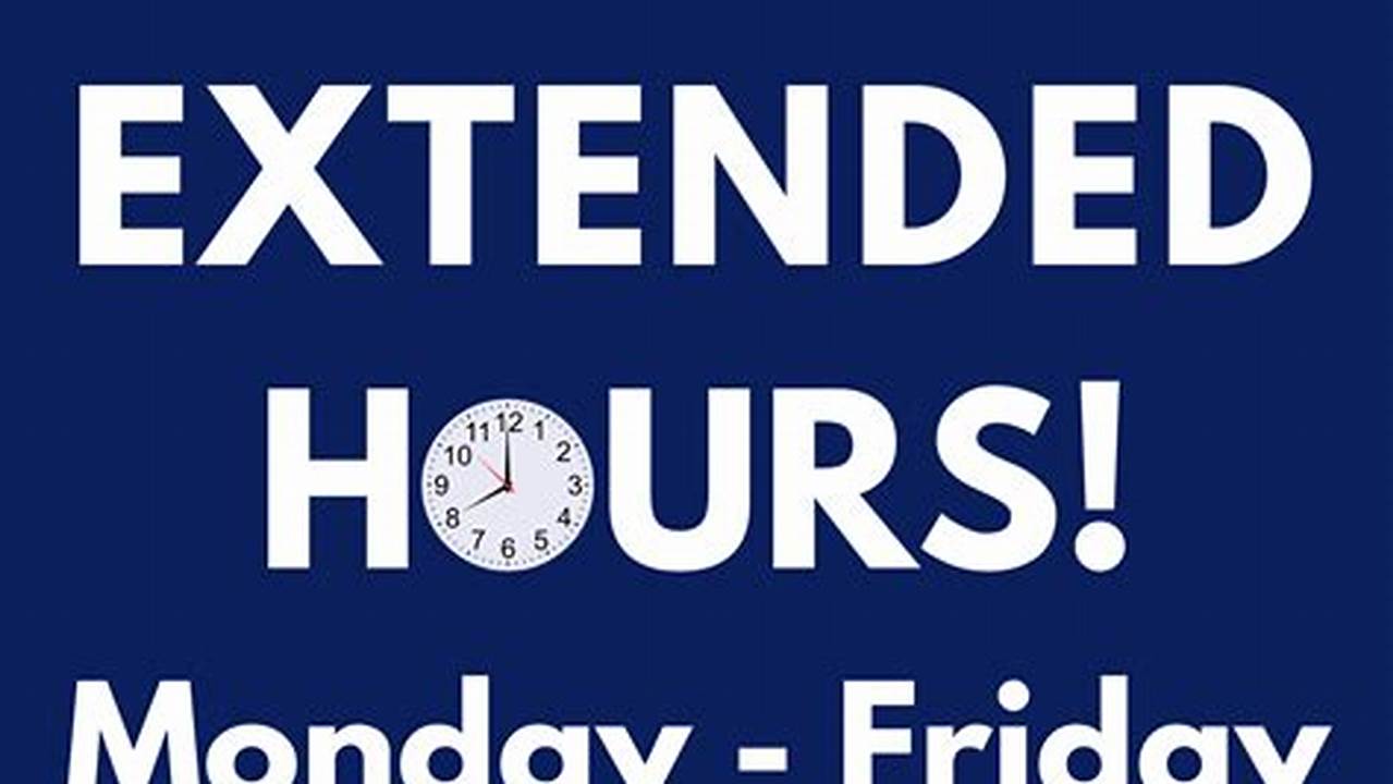Extended Hours, News