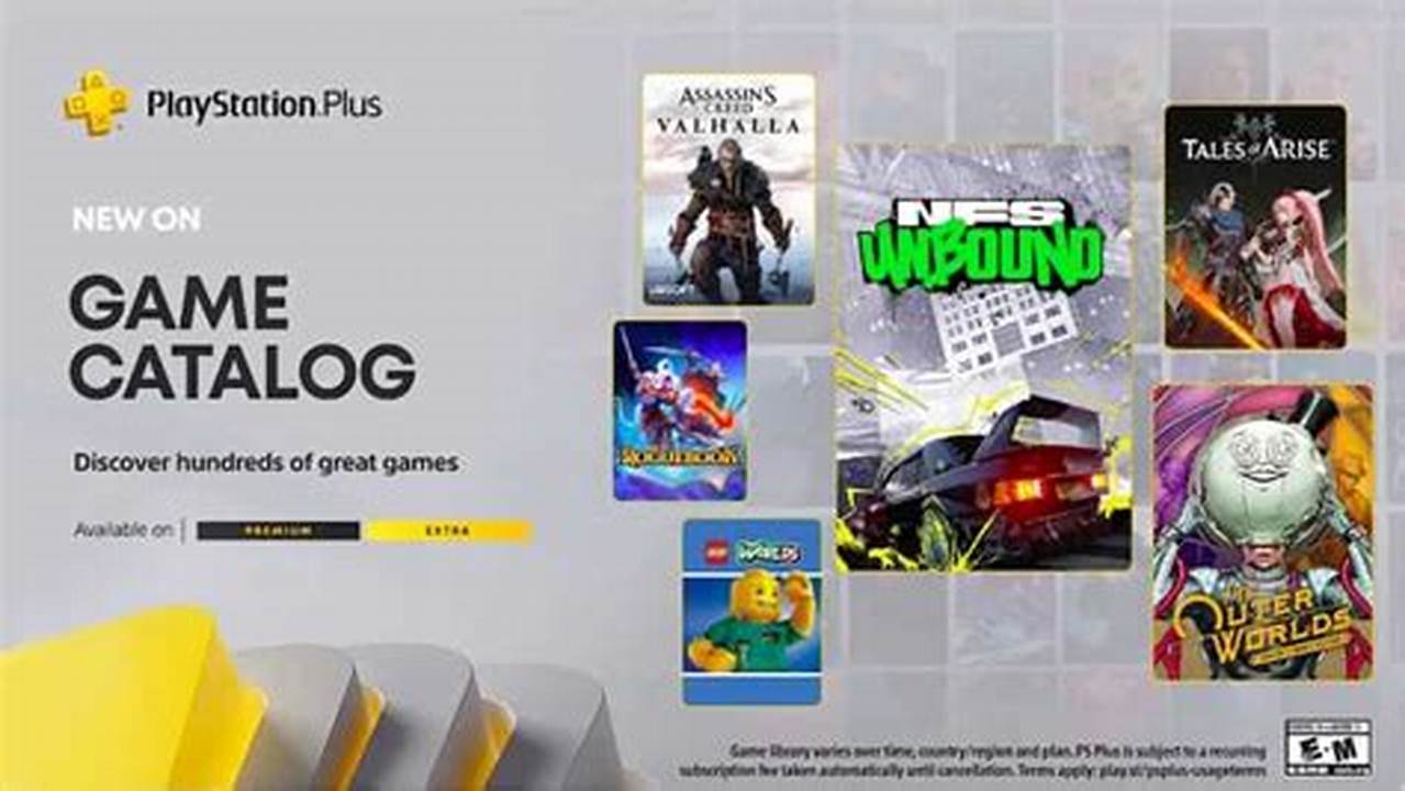 Extra (February 2024) Ps Plus Extra And Premium Have Some Of The Best., 2024