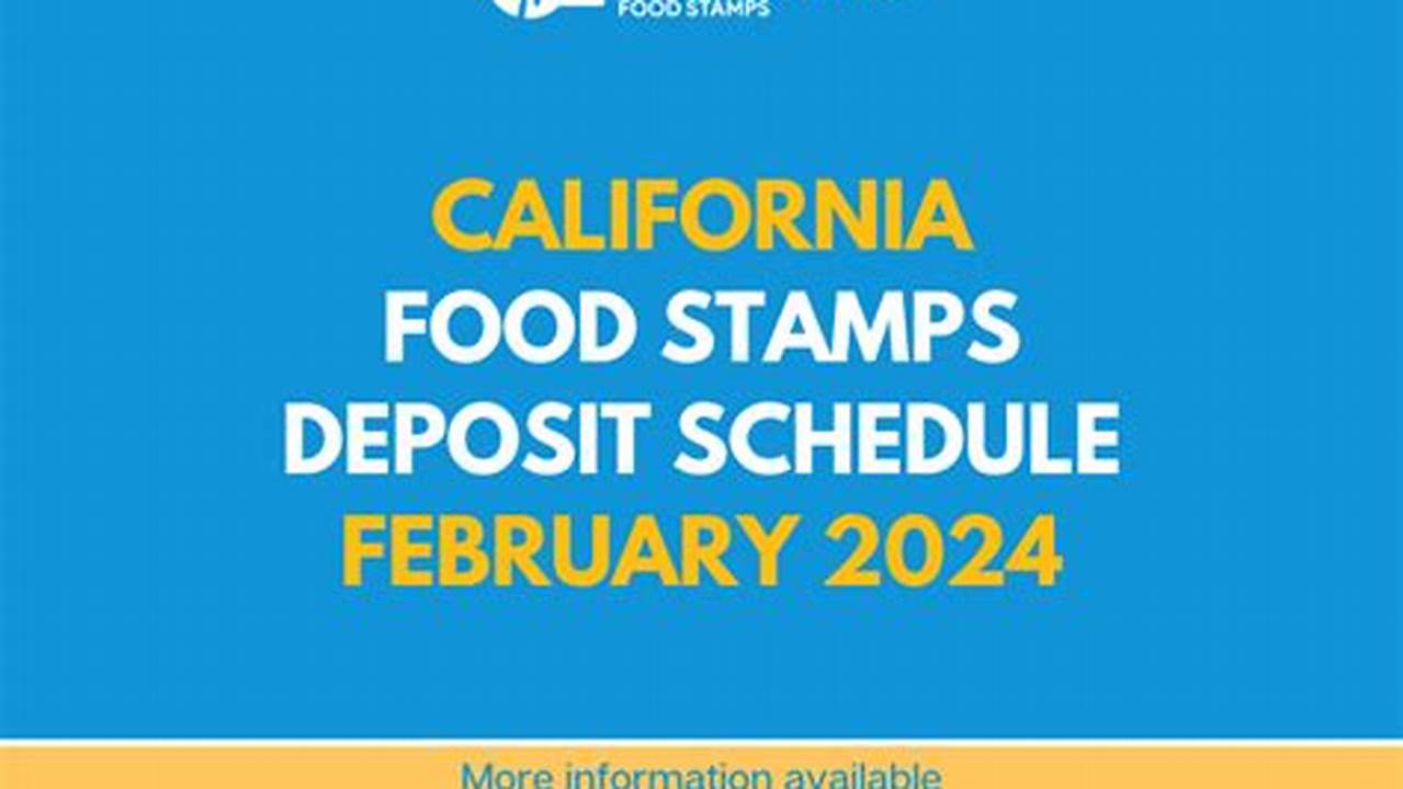 Extra Food Stamps February 2024 California