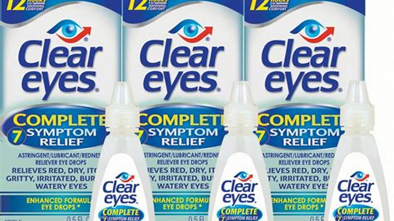 Eye Drop Recall 2024 Clear Eyes