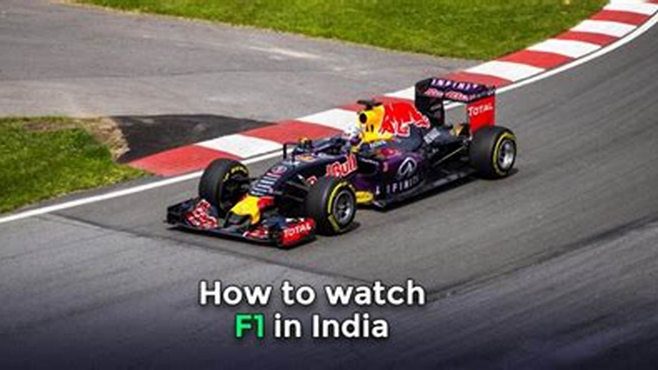 F1 Live Streaming India