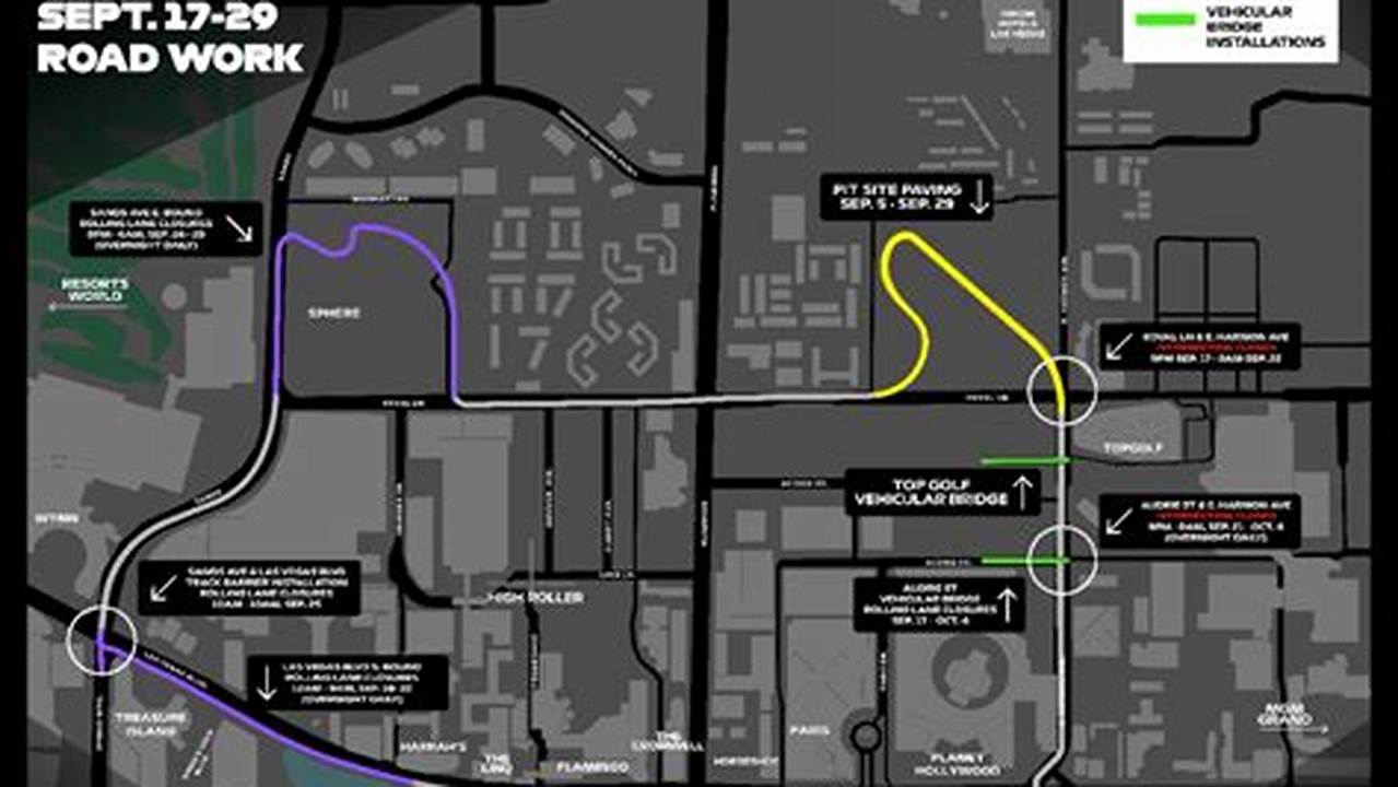 F1 Road Closure 2024 Las Vegas