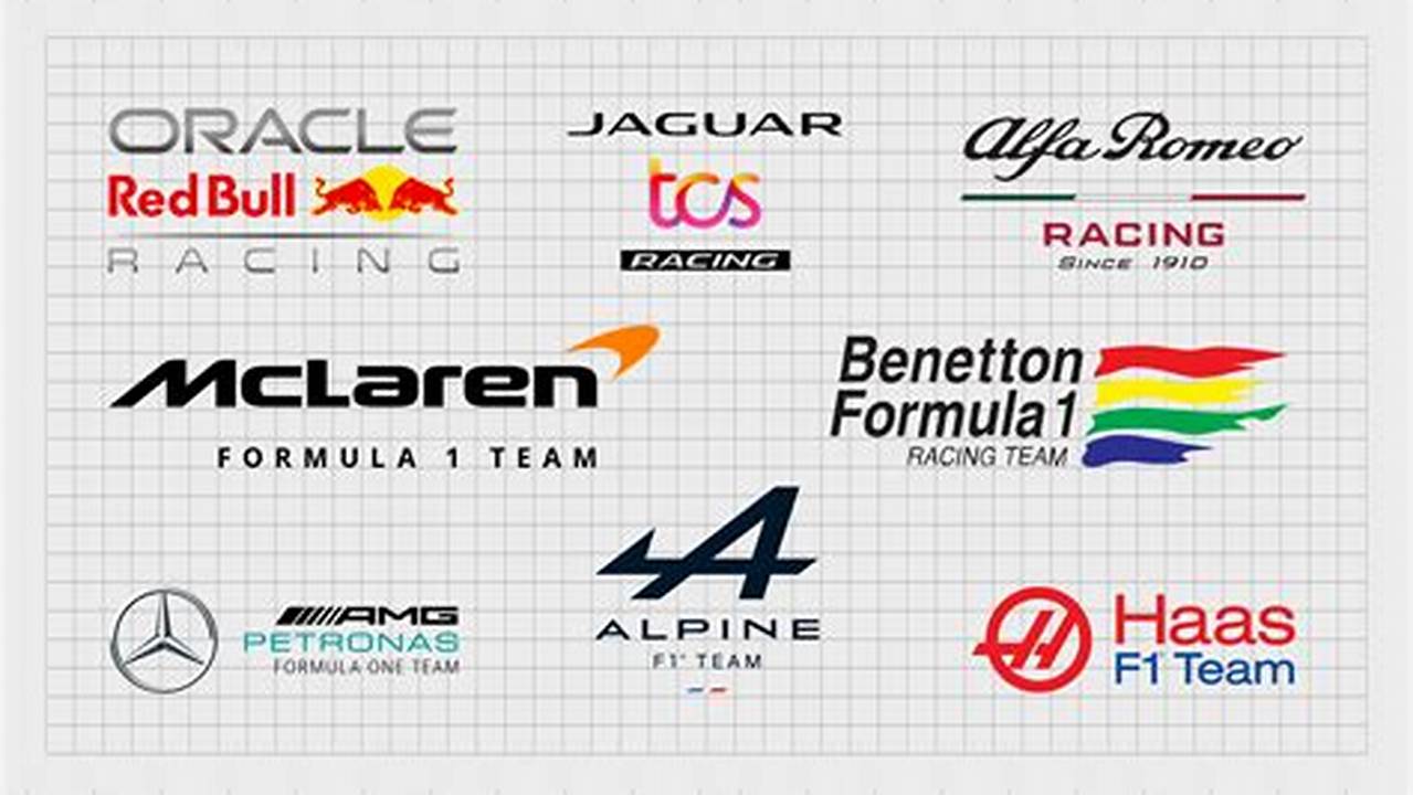 F1 Team Logos 2024