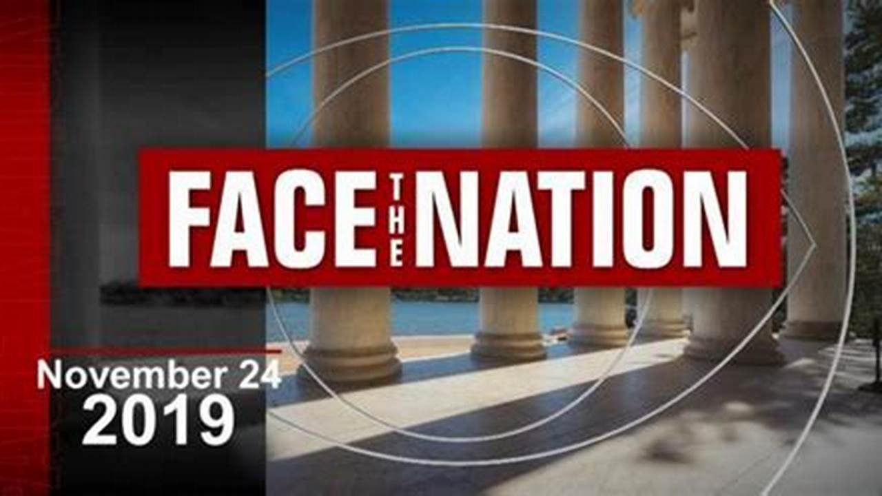 Face The Nation June 25 2024