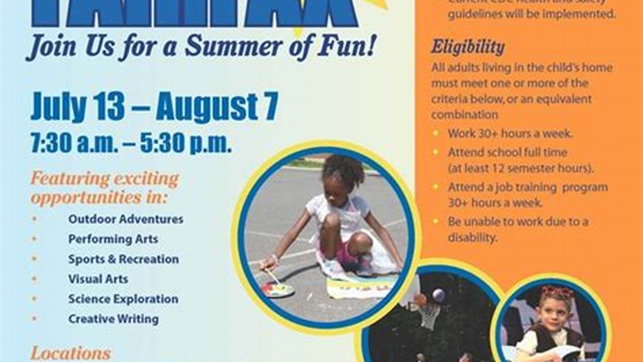 Fairfax County Summer Camps 2024