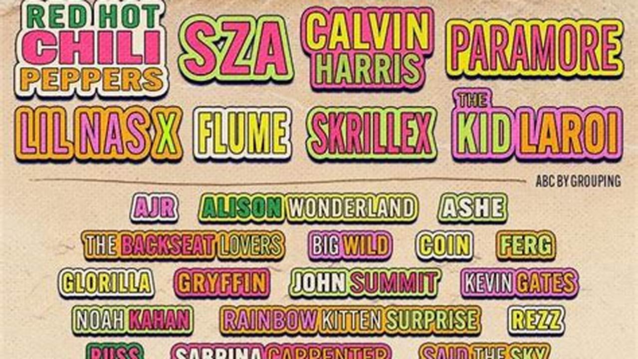 Fairfax Festival 2024 Music Lineup