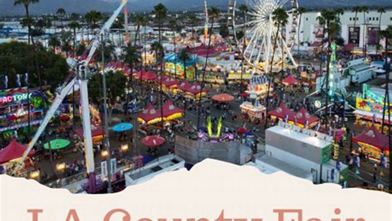 Fairplex Pomona Events 2024 Dates