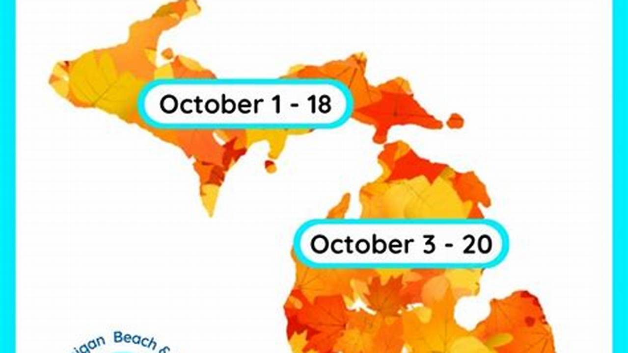 Fall Colors In Michigan 2024 Schedule