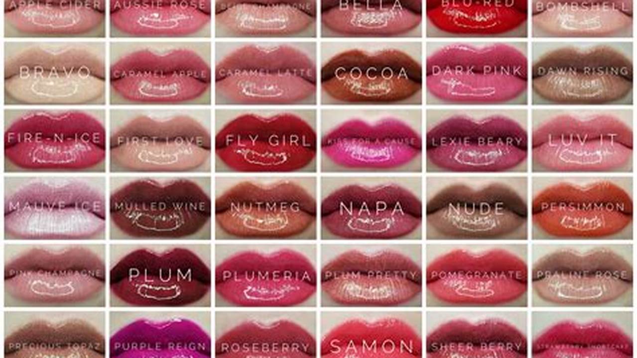 Fall Lip Colors 2024