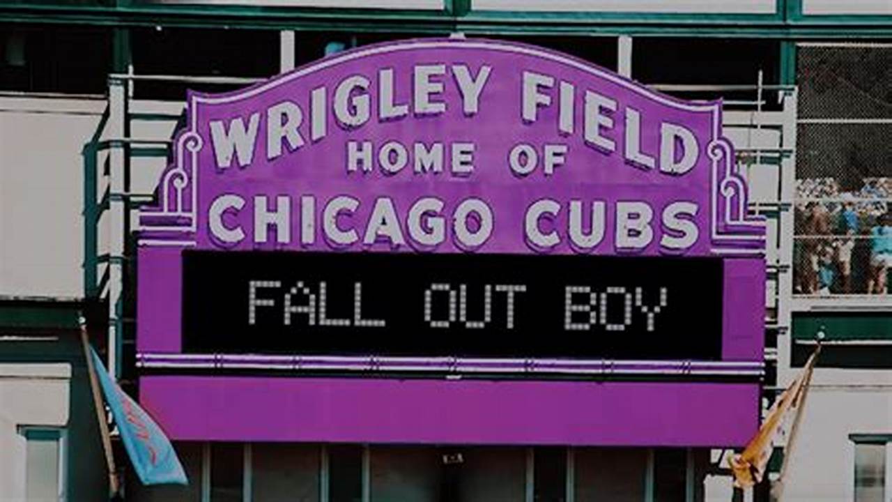 Fall Out Boy Wrigley Field 2024