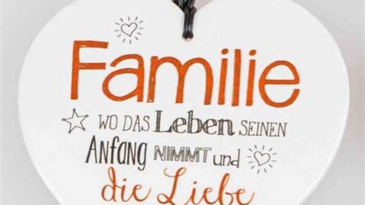 Familie, Wo