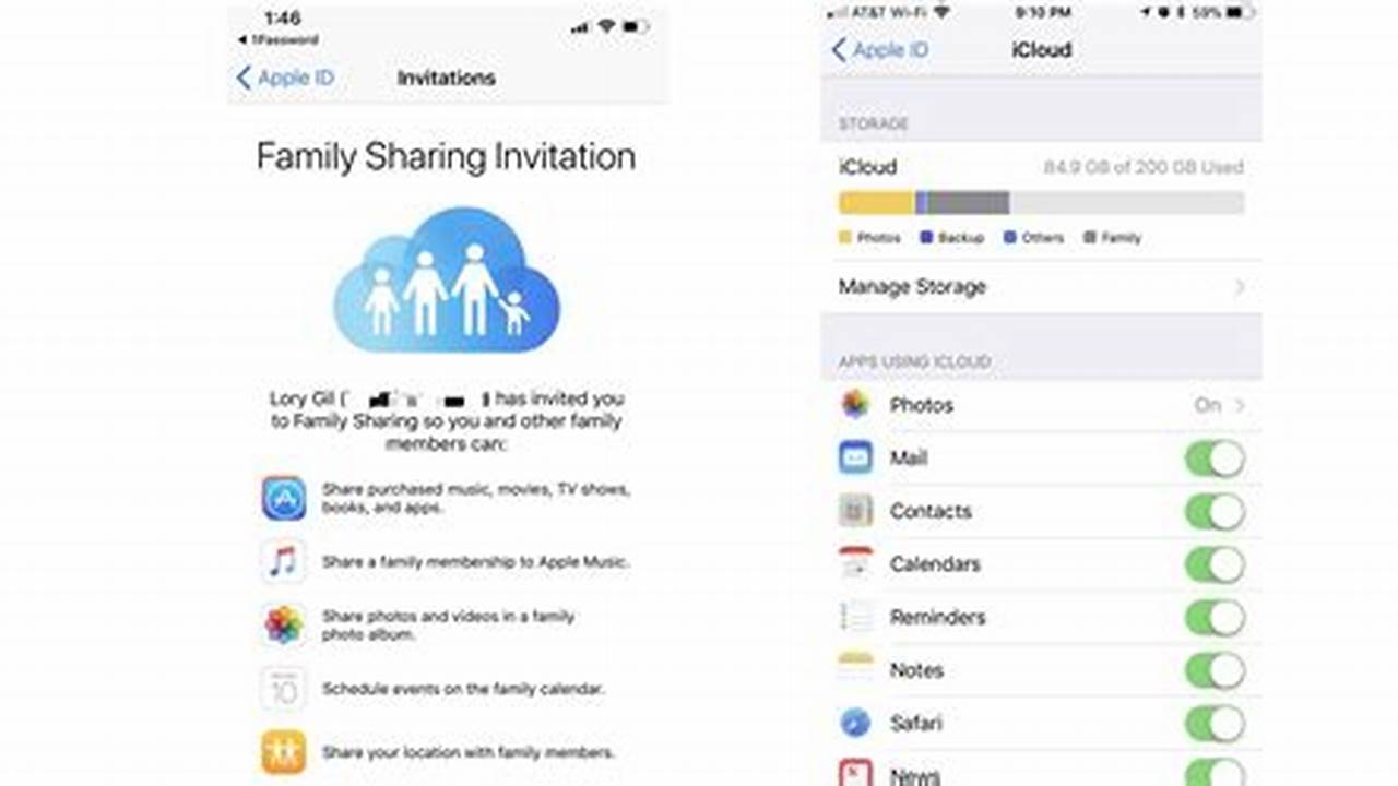 Family Sharing Icloud Calendar