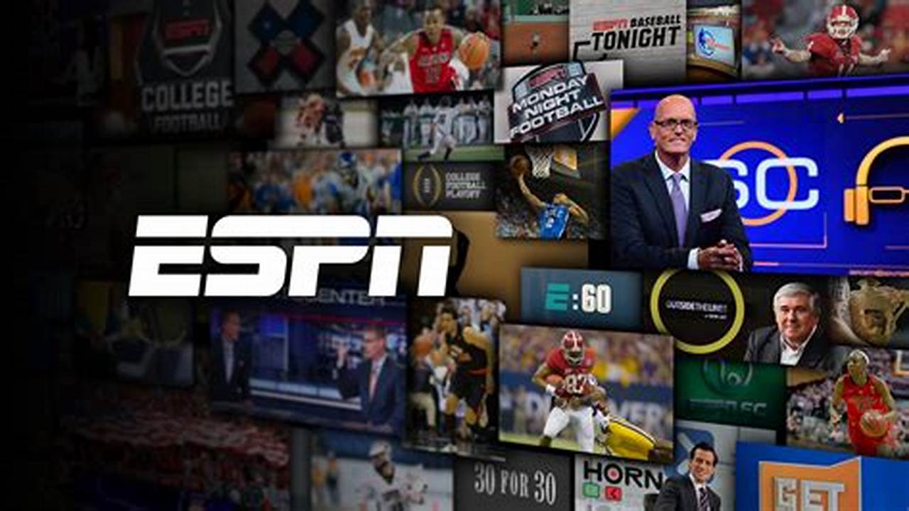 Fans Can Stream The Game On Espn.com, Espn+ And The Espn App., 2024