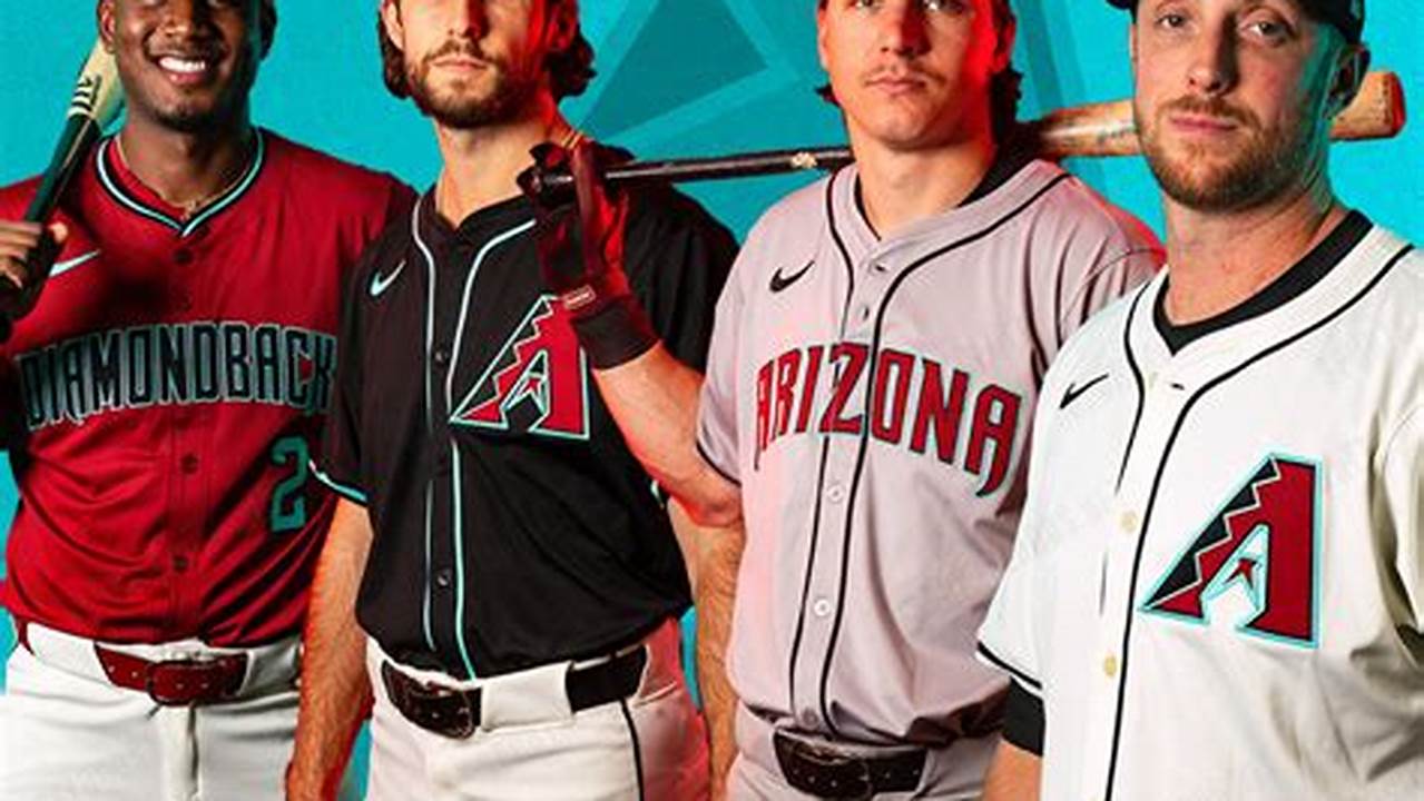 Fans Will See The New Arizona Diamondbacks Uniforms In Action When They Take The Field For Their 2024 Season Opener At Home Against The Colorado Rockies On., 2024