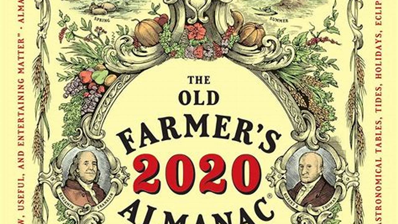 Farmers Almanac 2024 Weaning Fred Pamela