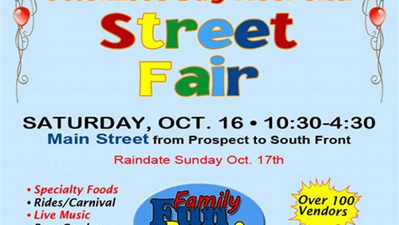 Farmingdale Street Fair 2024 Schedule