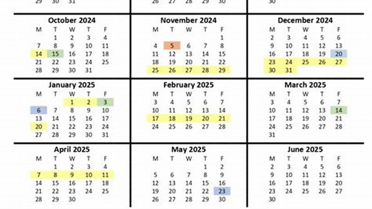 Fayette County School Calendar 24-25