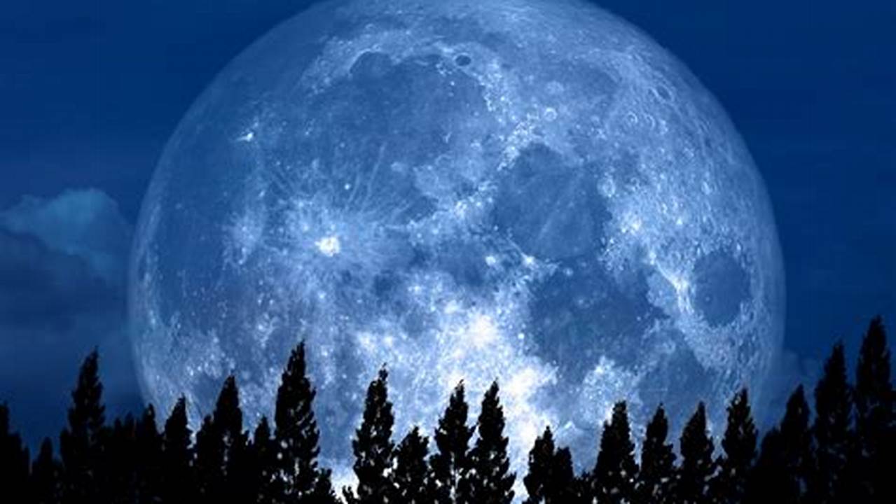 February&#039;s Full Moon, The Snow Moon, Rose Over Earth On Saturday, Feb., 2024