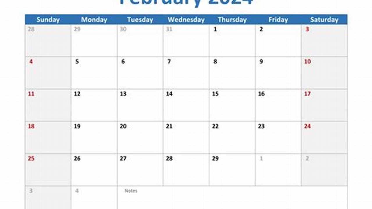 February 2024 Calendar Pdf Download Chromecast