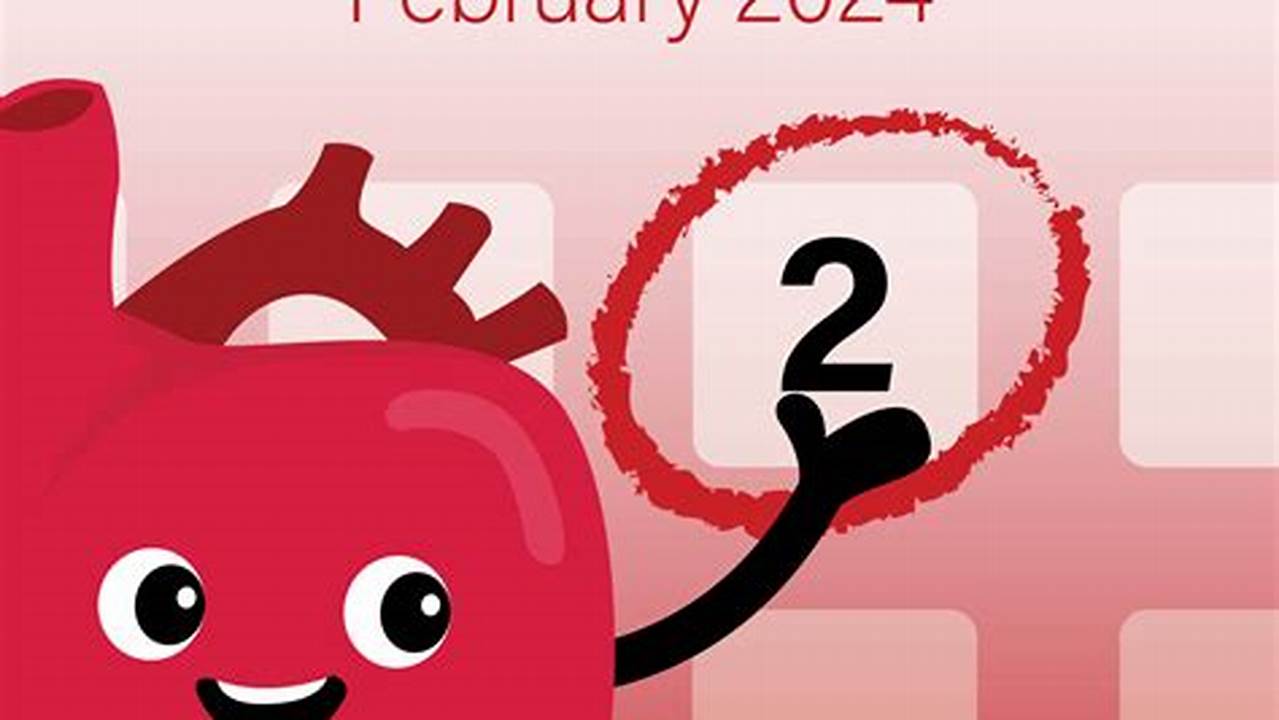 February Wear Red Day 2024