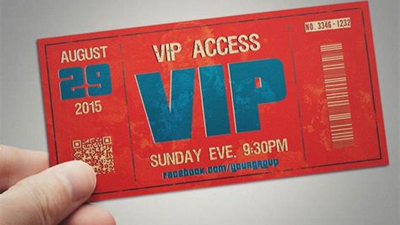 Fees) With This Ticket You Will Get Vip Access To The Festival Site On All Three Days., 2024