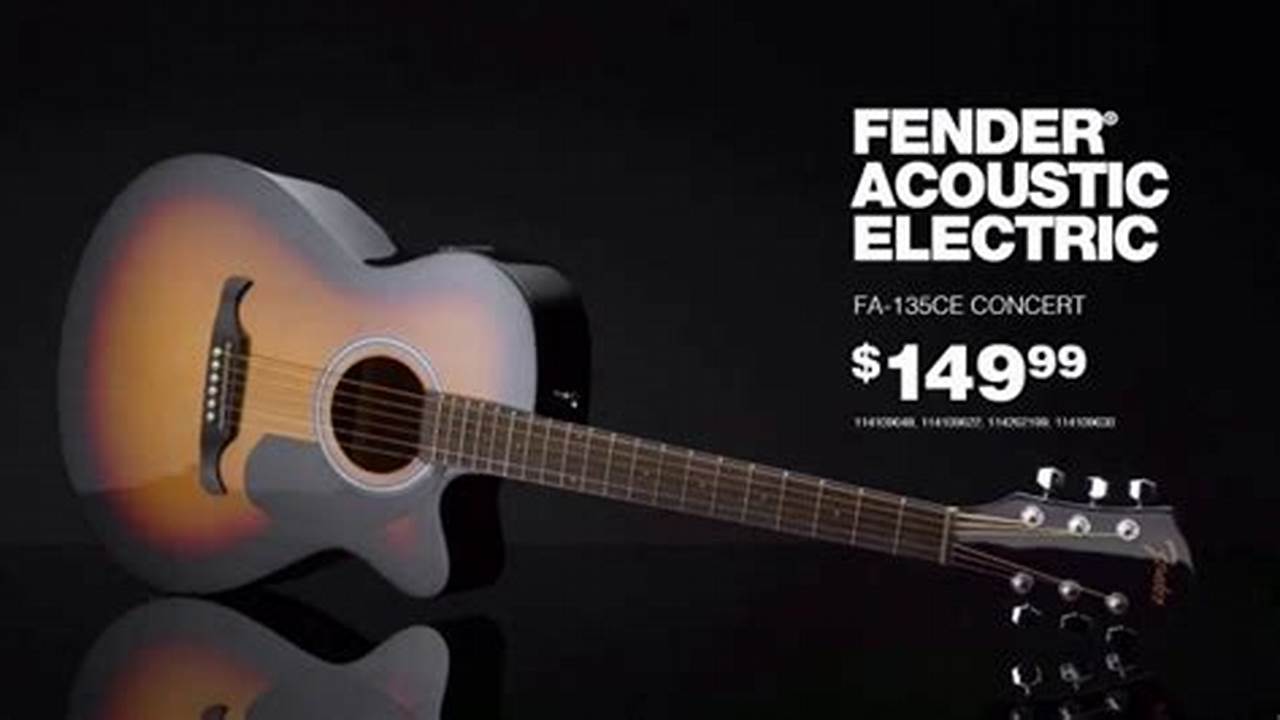 Fender Black Friday Sale 2024