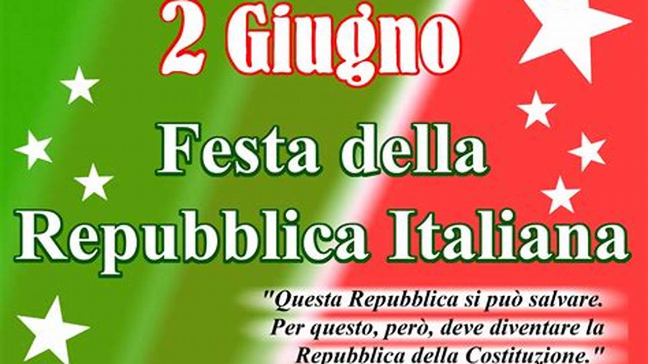 Festa Della Repubblica 2024
