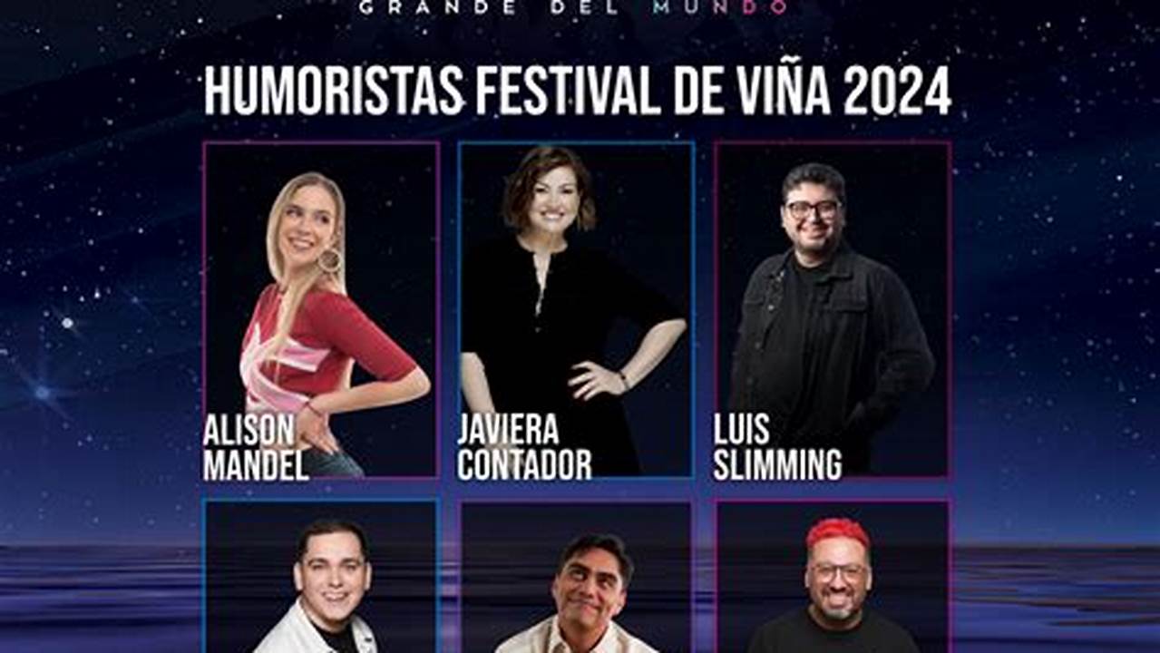 Festival De ViñA 2024 Cartelera