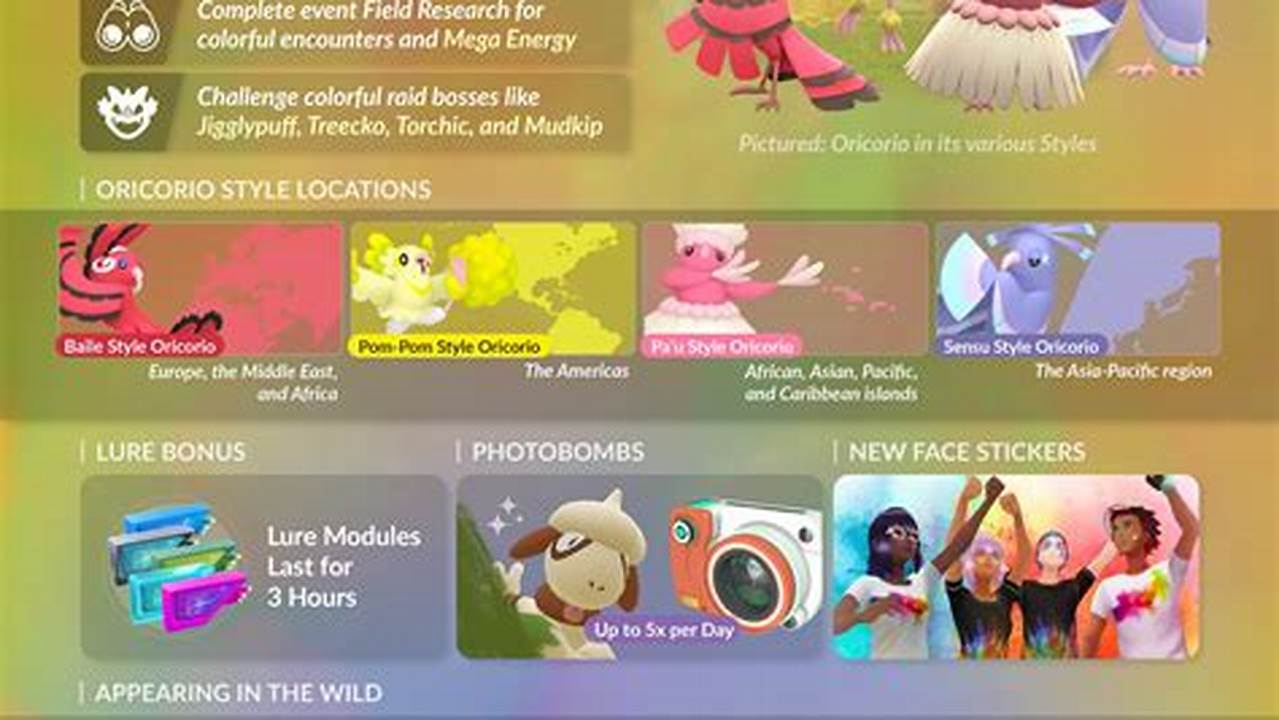 Festival Of Colors Pokemon Go 2024