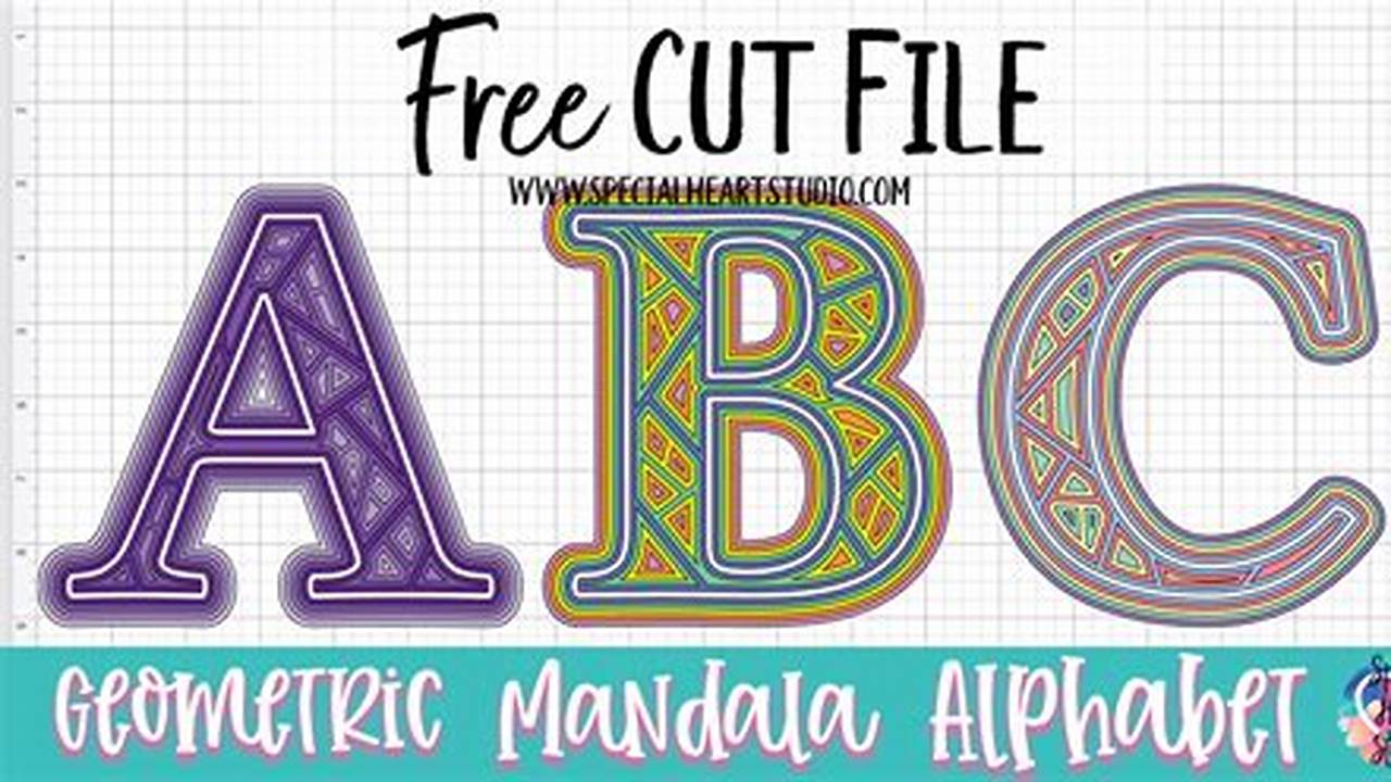 Fictional Alphabet, Free SVG Cut Files