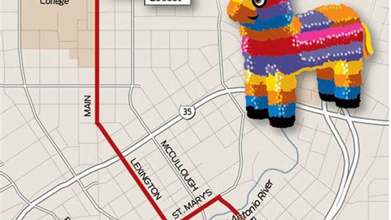 Fiesta Parade Route 2024 Map