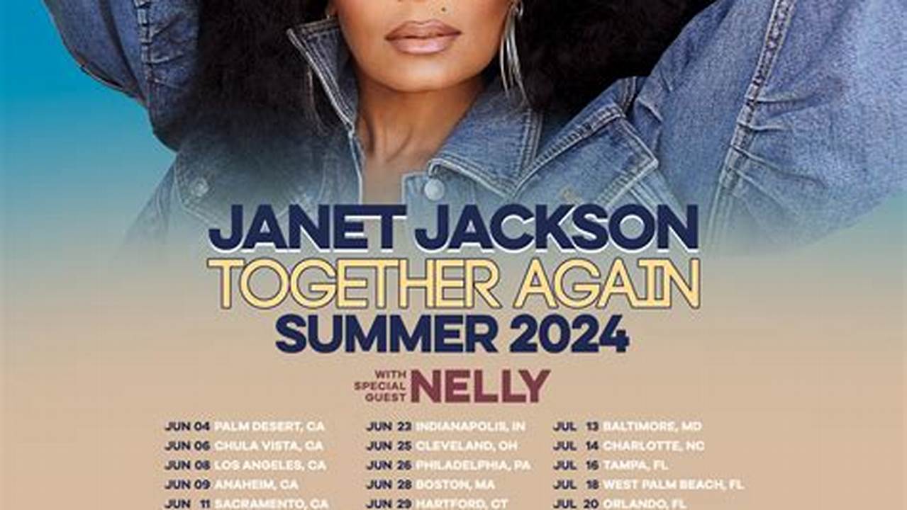 Find Concert Tickets For Janet Jackson Upcoming 2024 Shows., 2024