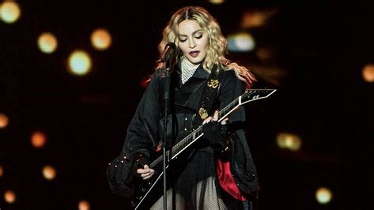 Find Madonna Tour Schedule, Concert Details, Reviews And Photos., 2024