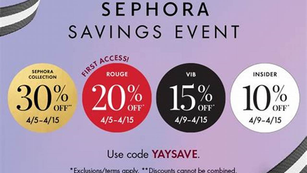 Find Out More About The Sephora Savings Event On Our Faq Thread Here, 2024